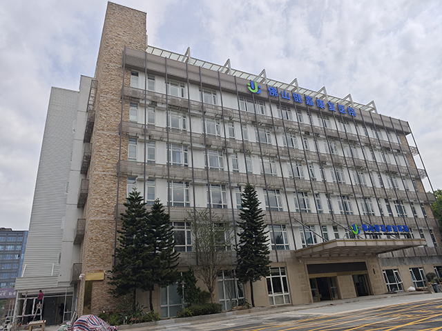 廣東佛山健嘉康復(fù)醫(yī)院—魯泰無機(jī)預(yù)涂板應(yīng)用