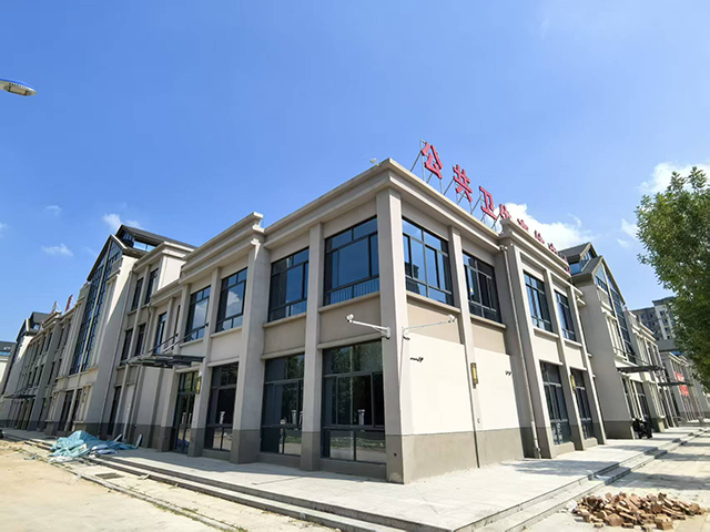 山東省濟(jì)寧市嘉祥縣公共衛(wèi)生中心—魯泰無機(jī)預(yù)涂板應(yīng)用