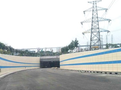 廣東黃浦區港前路南海神廟—隧道裝飾板項目